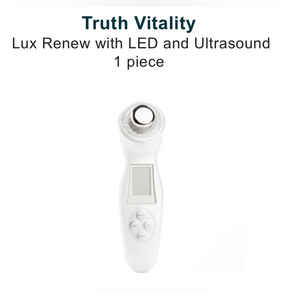 Truth Vitality Luxe Renewal LED Face Device/Machine, NIB